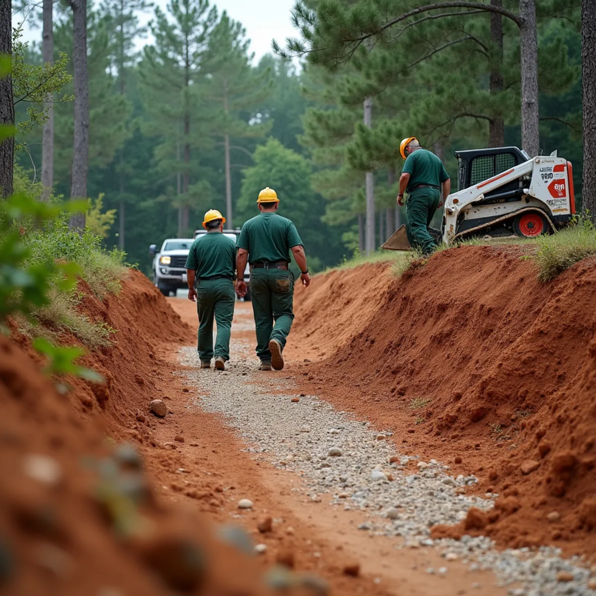 Emergency Drainage Washout Repair in Deatsville, AL by Truvian Lawn Care