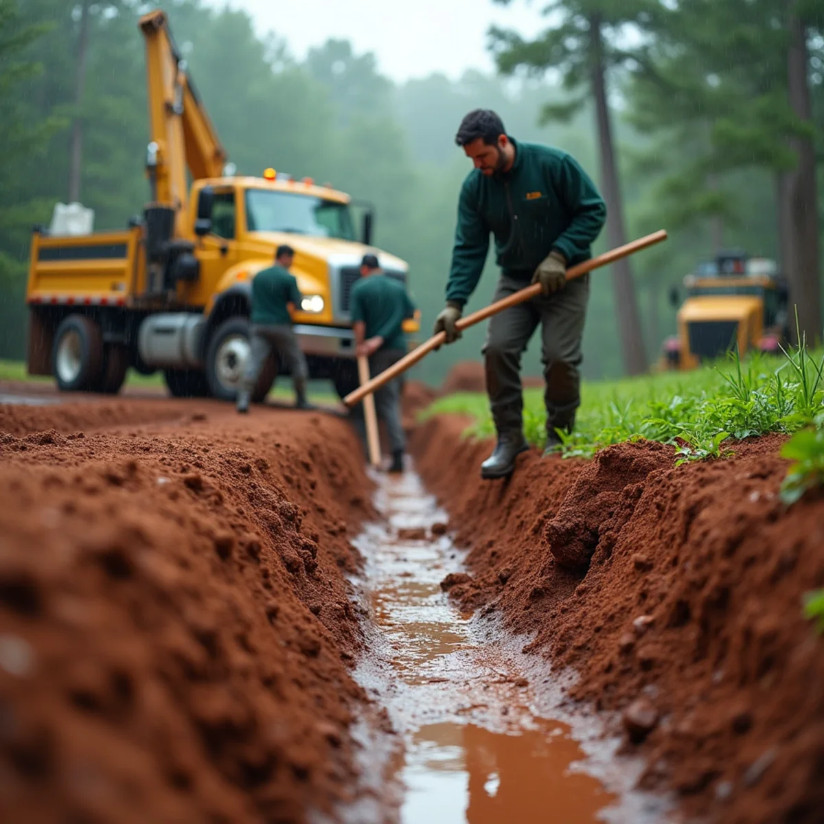 Emergency Yard Flood & Water Mitigation in Deatsville, AL by Truvian Lawn Care