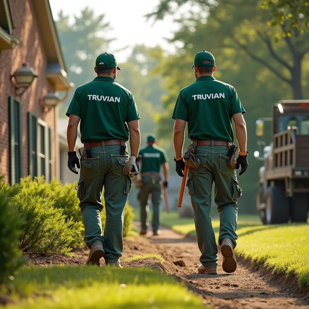 Landscaping services in Alabaster, AL by Truvian Lawn Care