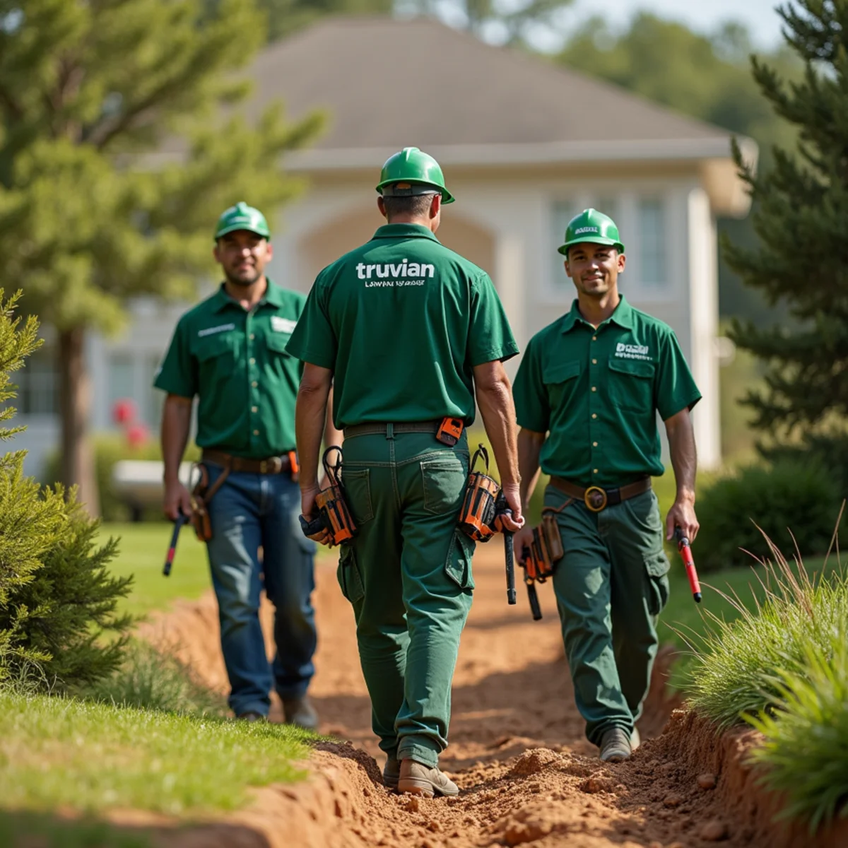 Landscaping services in Anniston, AL by Truvian Lawn Care