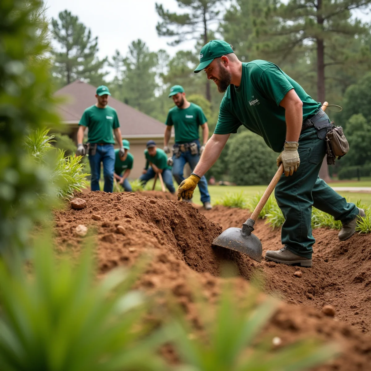 Landscaping services in Chelsea, AL by Truvian Lawn Care
