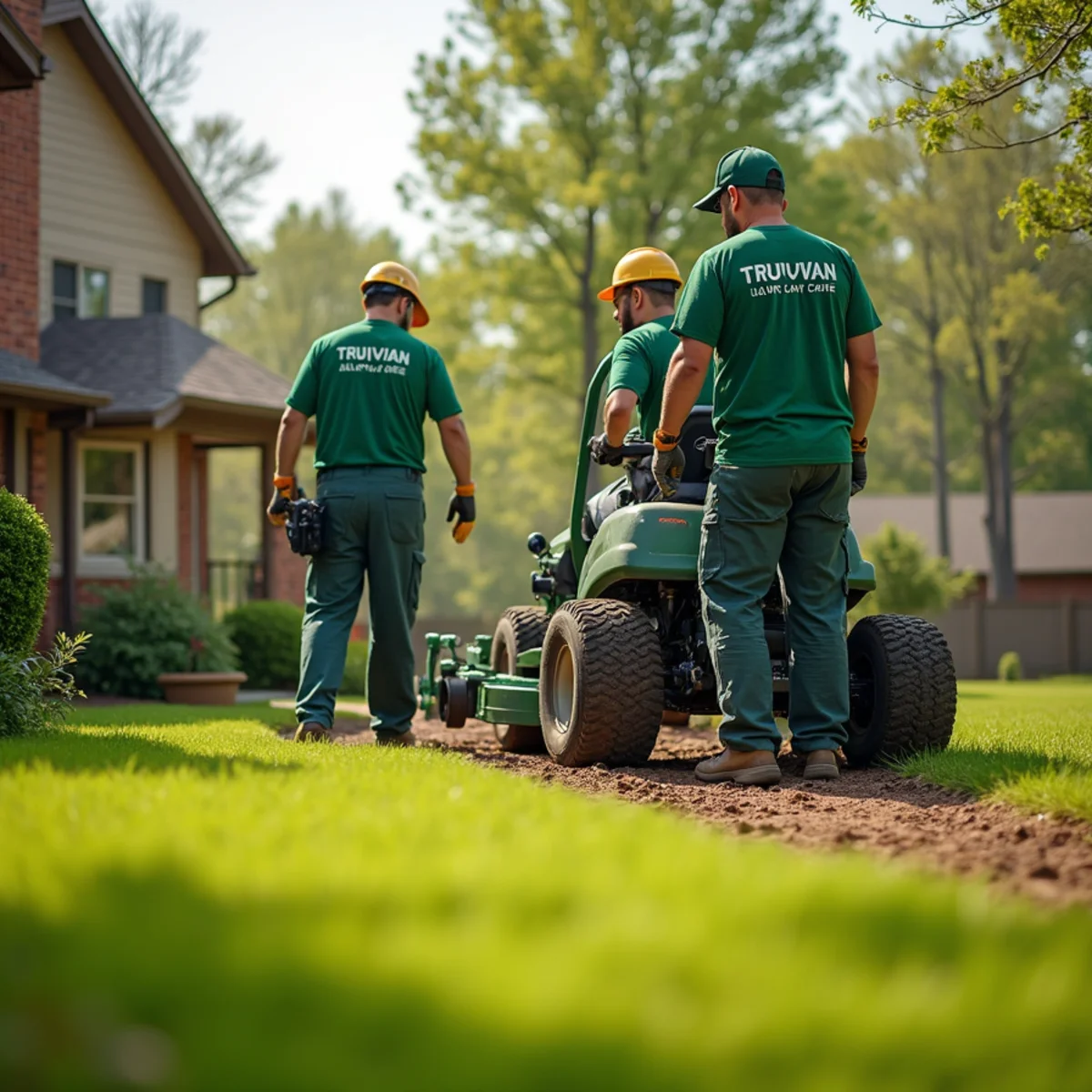 Landscaping services in Opelika, AL by Truvian Lawn Care