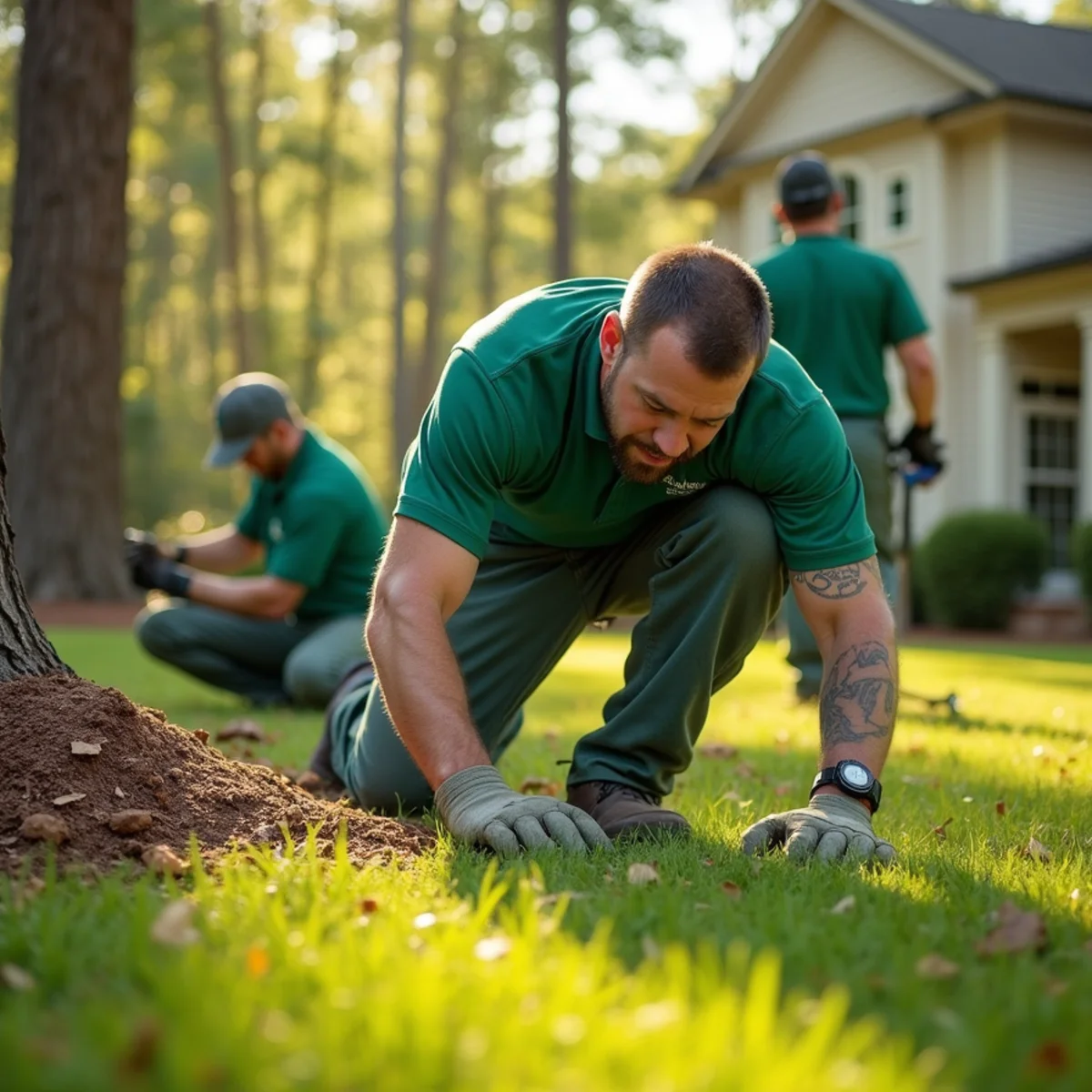 Landscaping services in Prattville, AL by Truvian Lawn Care