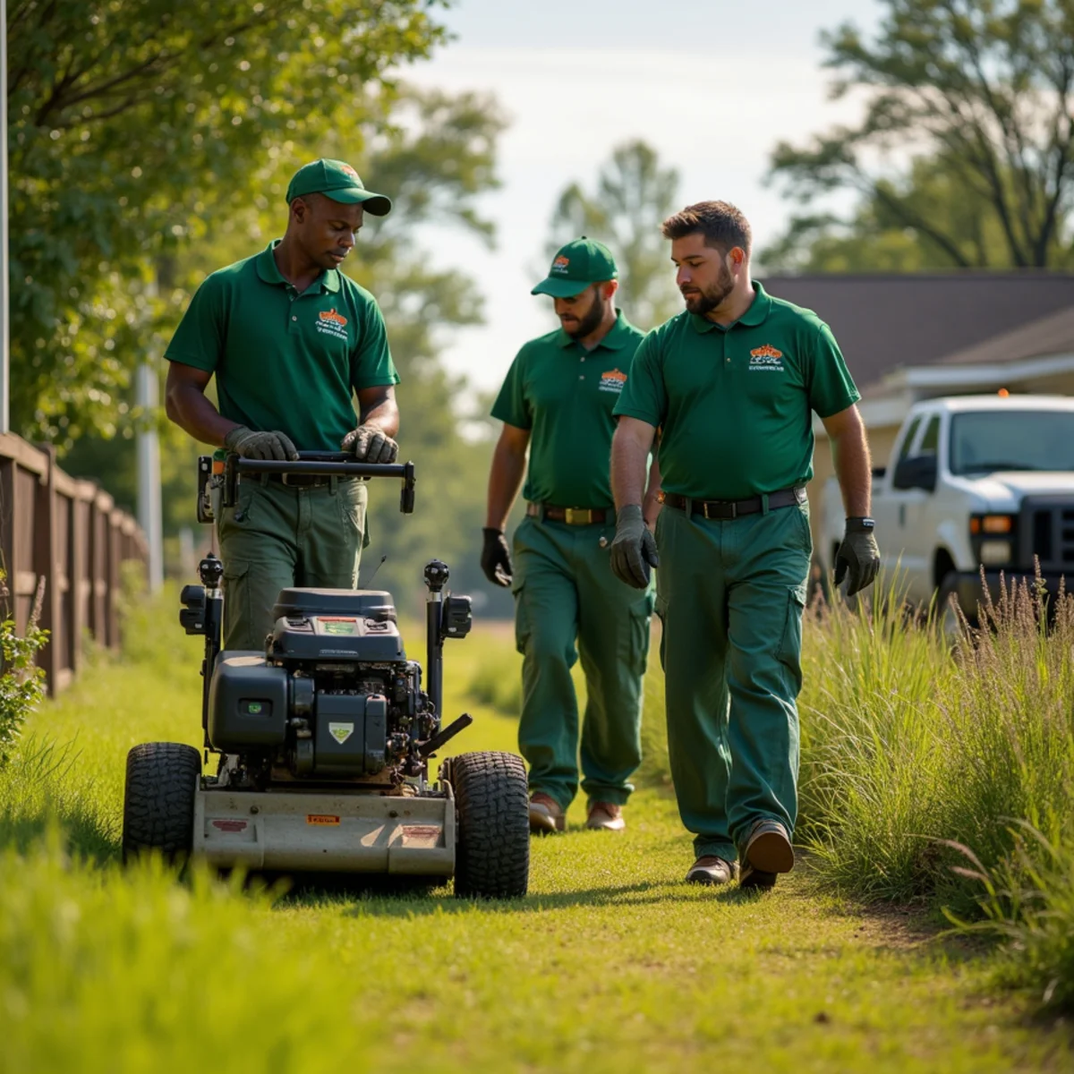 Landscaping services in Prichard, AL by Truvian Lawn Care