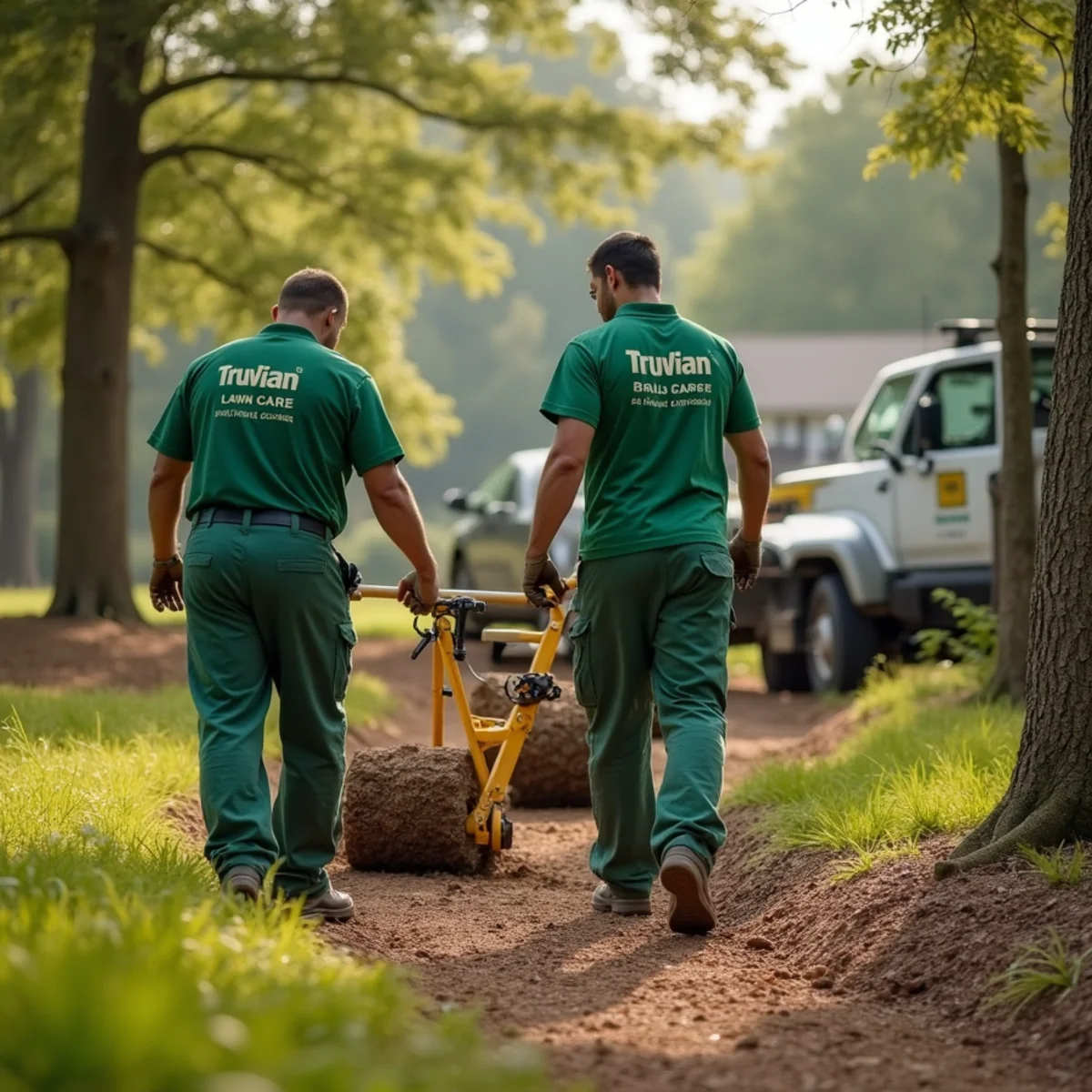 Landscaping services in Rockford, AL by Truvian Lawn Care