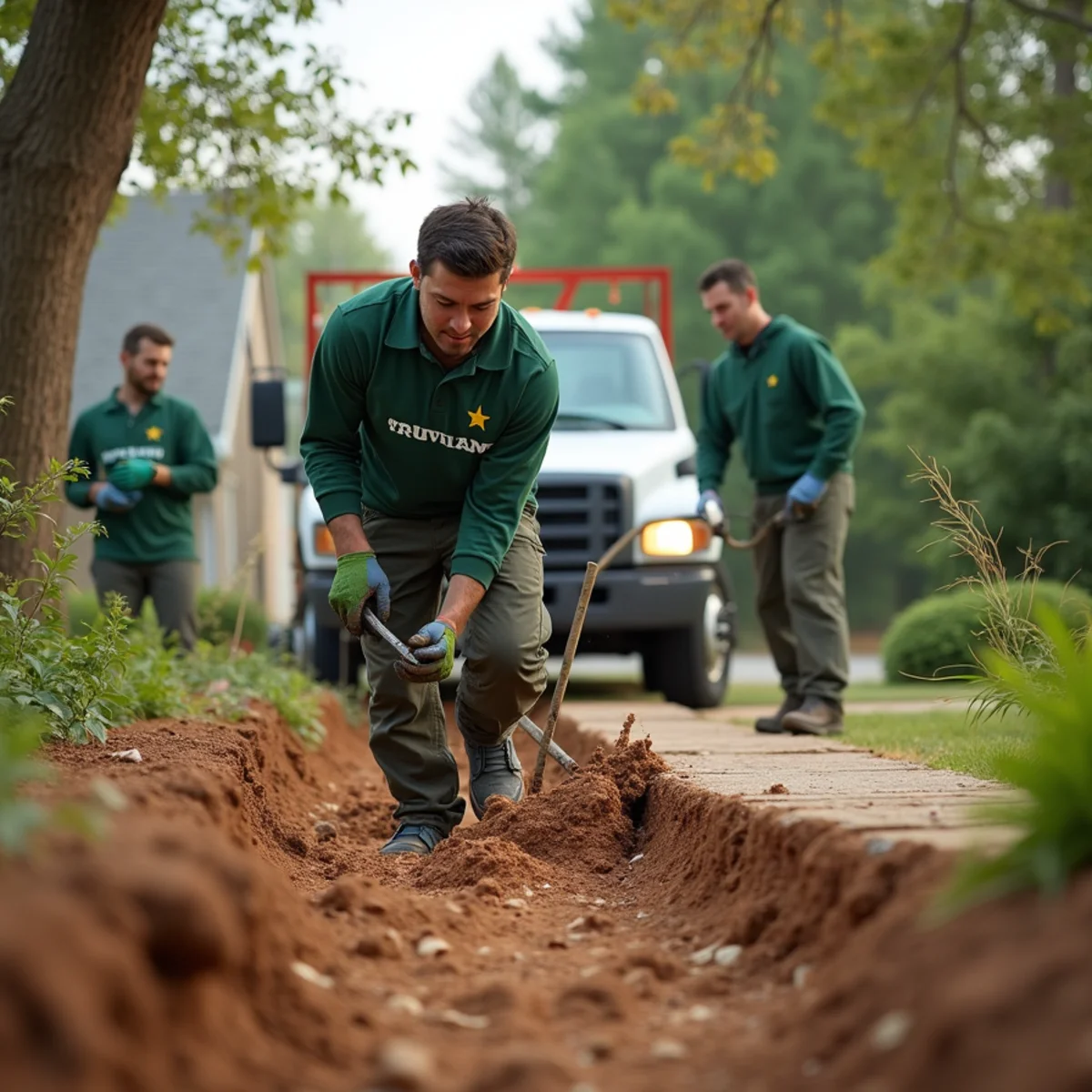 Landscaping services in Trussville, AL by Truvian Lawn Care